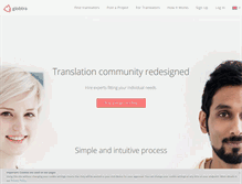 Tablet Screenshot of abptranslations.globtra.com